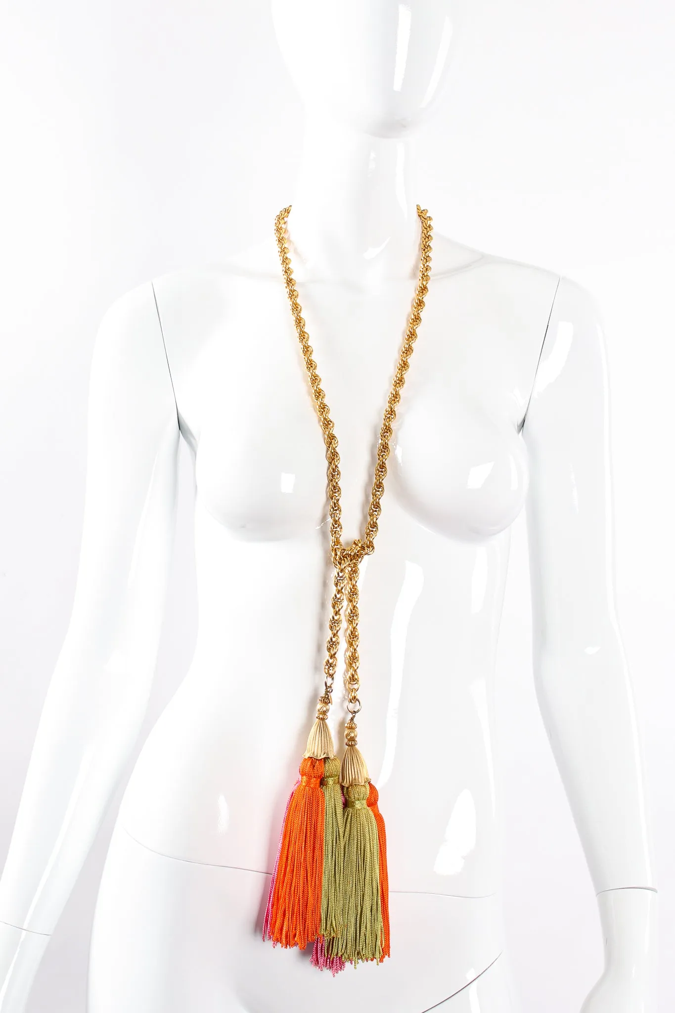 Tropical Tassel Lariat