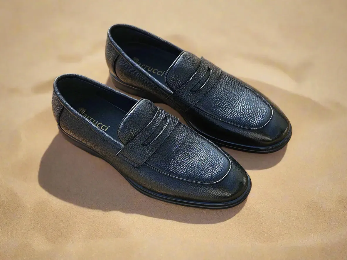 Tumble Calfskin Penny Loafer