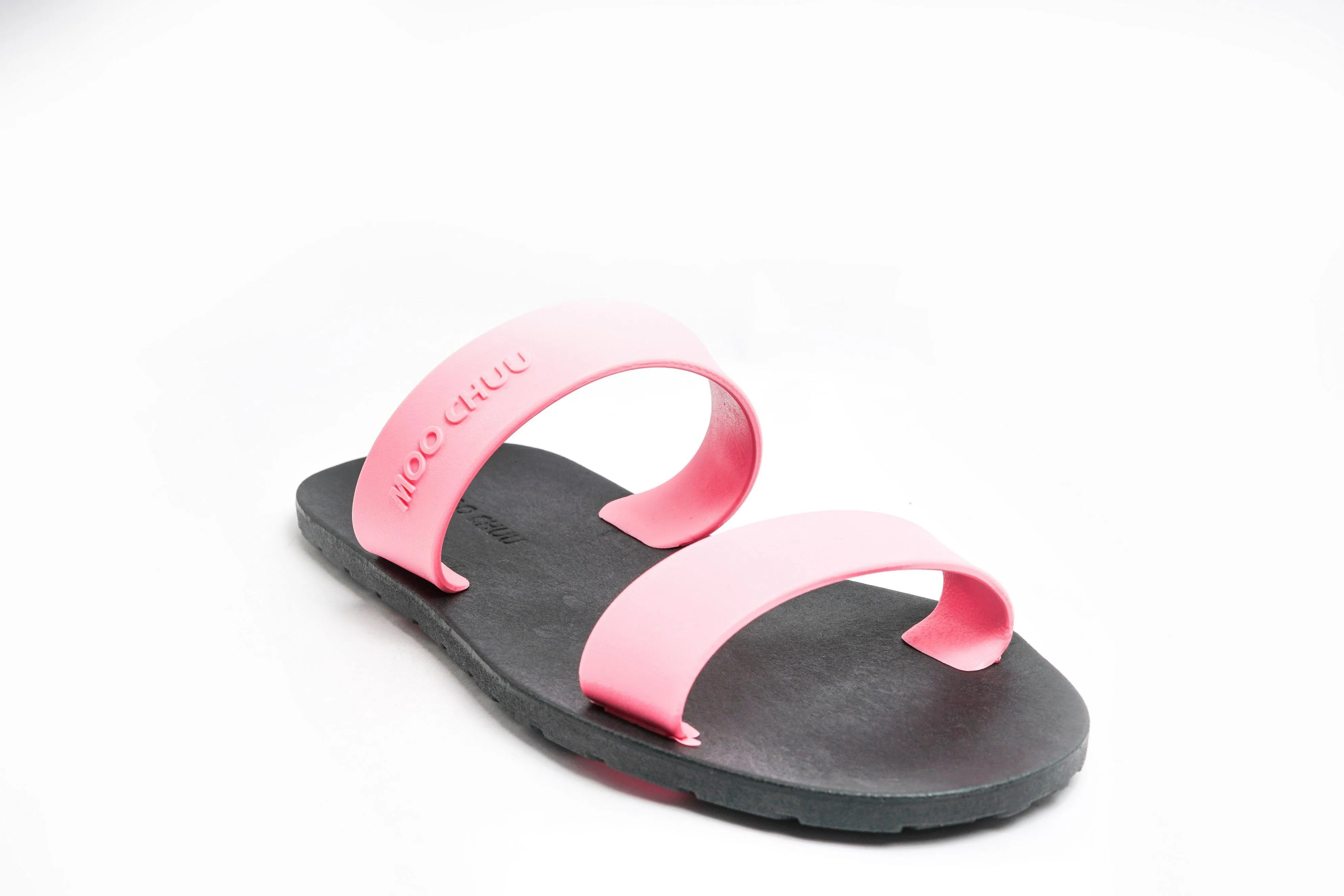 Twin Black Sole Light Pink Strap