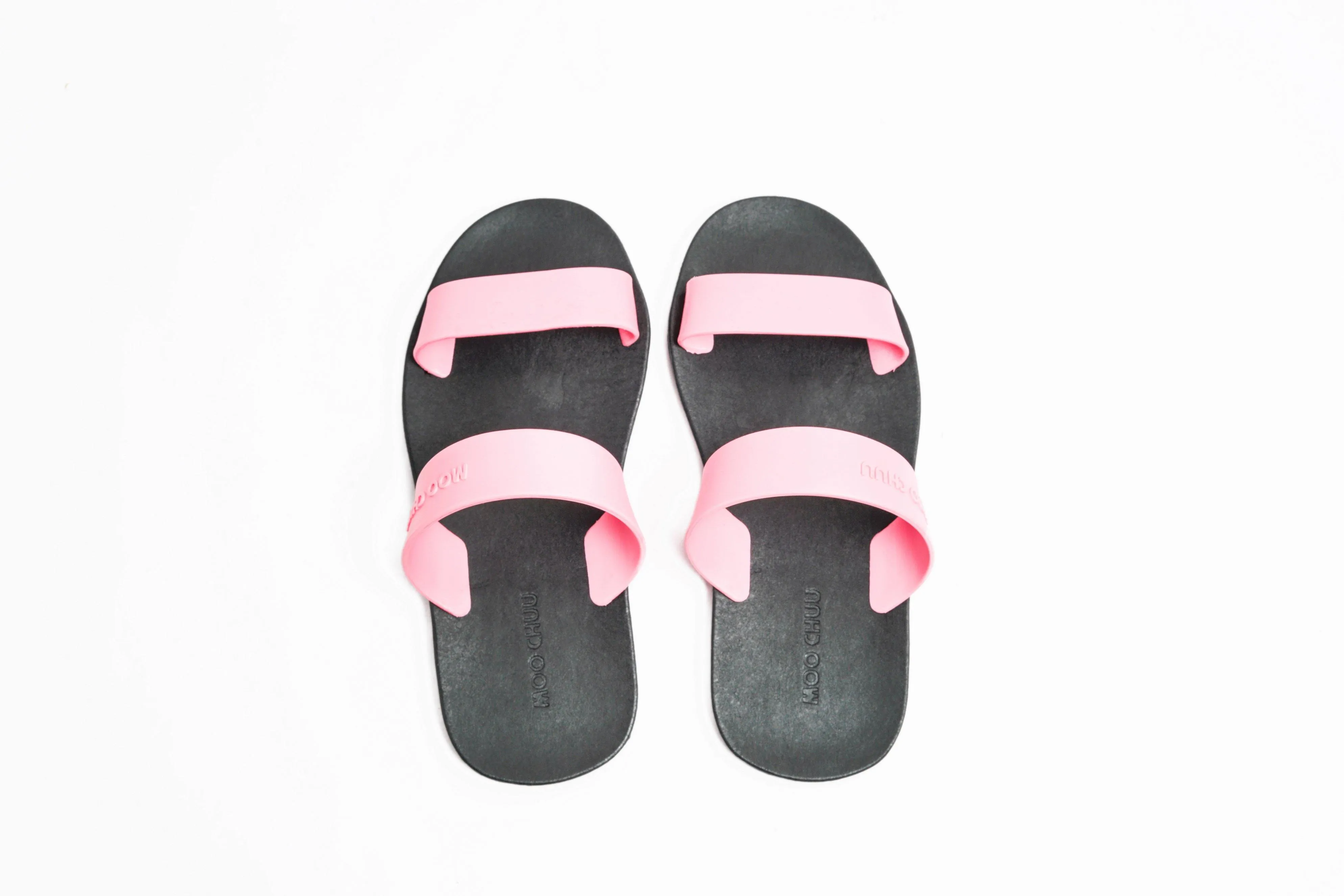 Twin Black Sole Light Pink Strap
