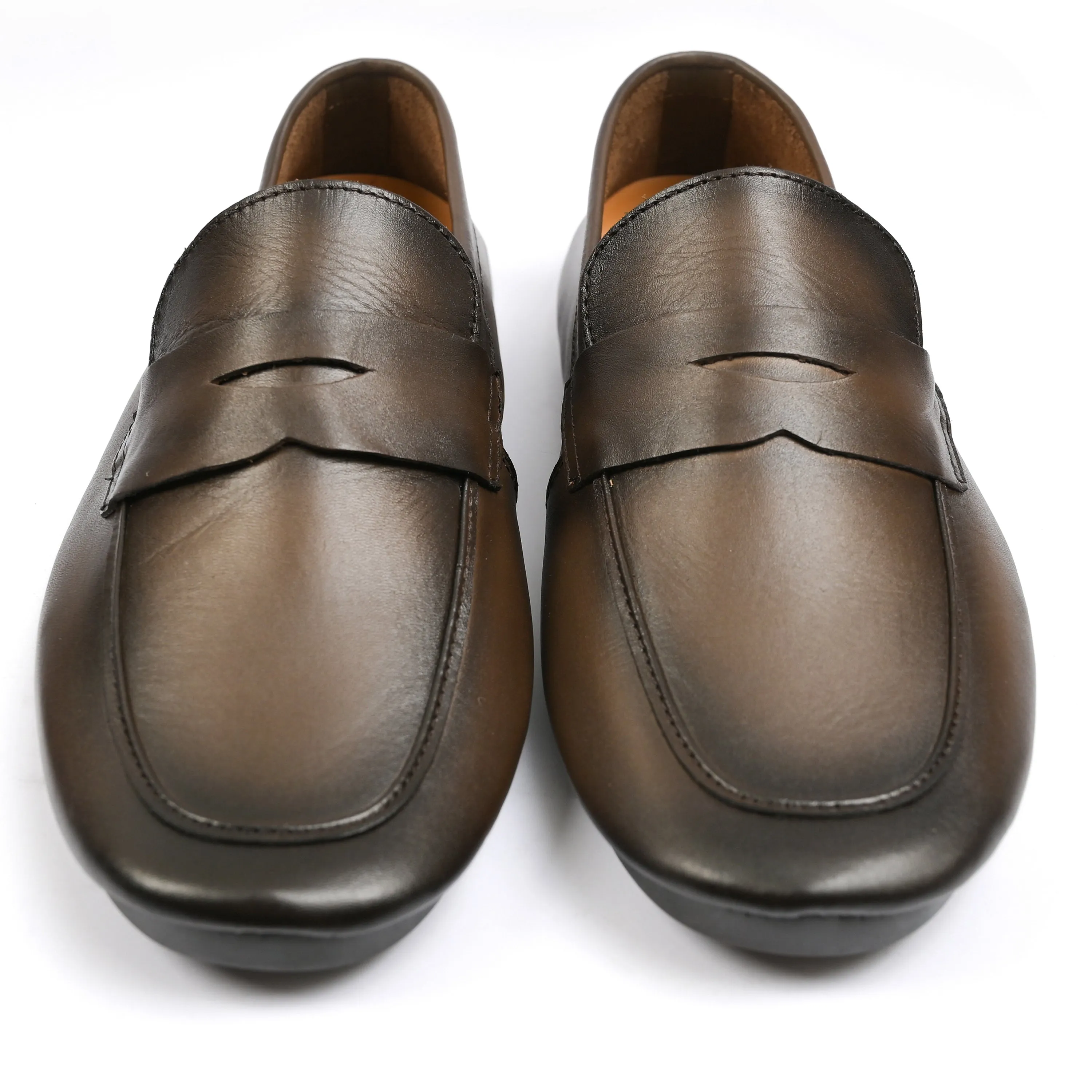 TWO TUNE LEATHER MOCCASIN