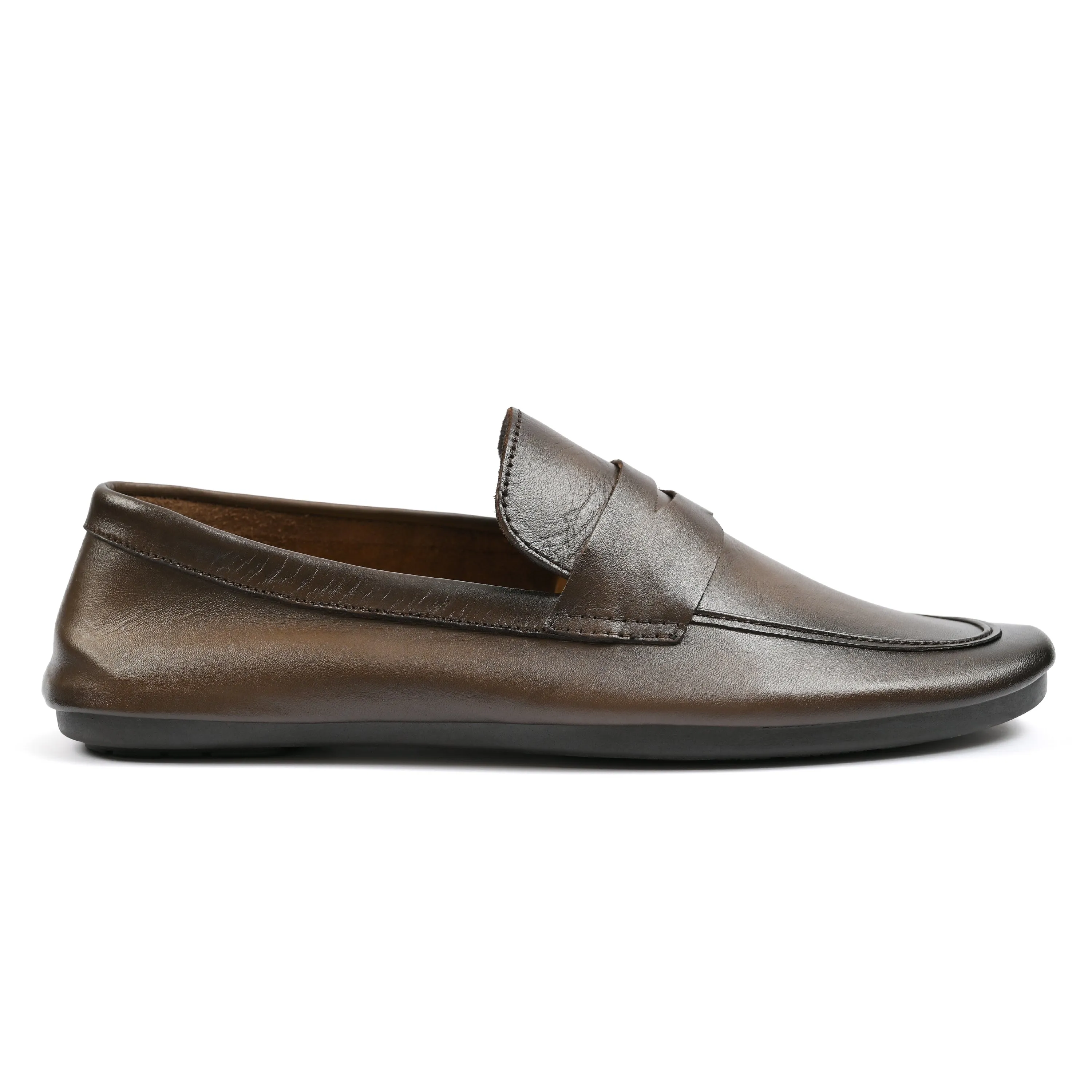 TWO TUNE LEATHER MOCCASIN