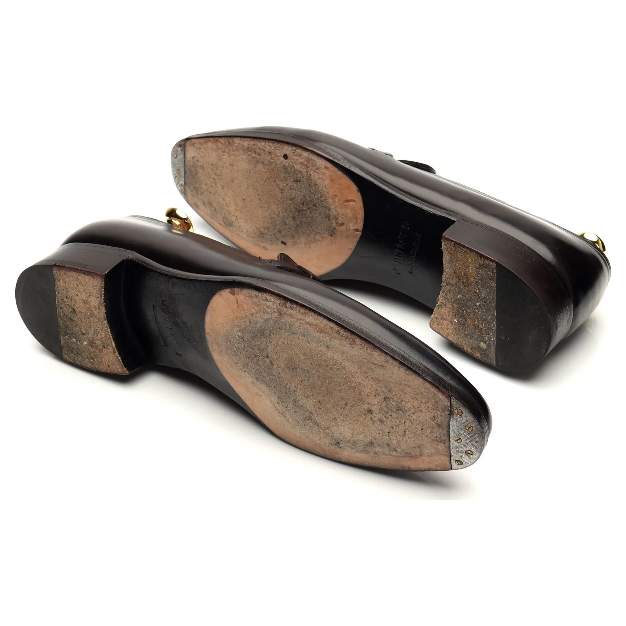 'Upton' Dark Brown Leather Loafer UK 7 E