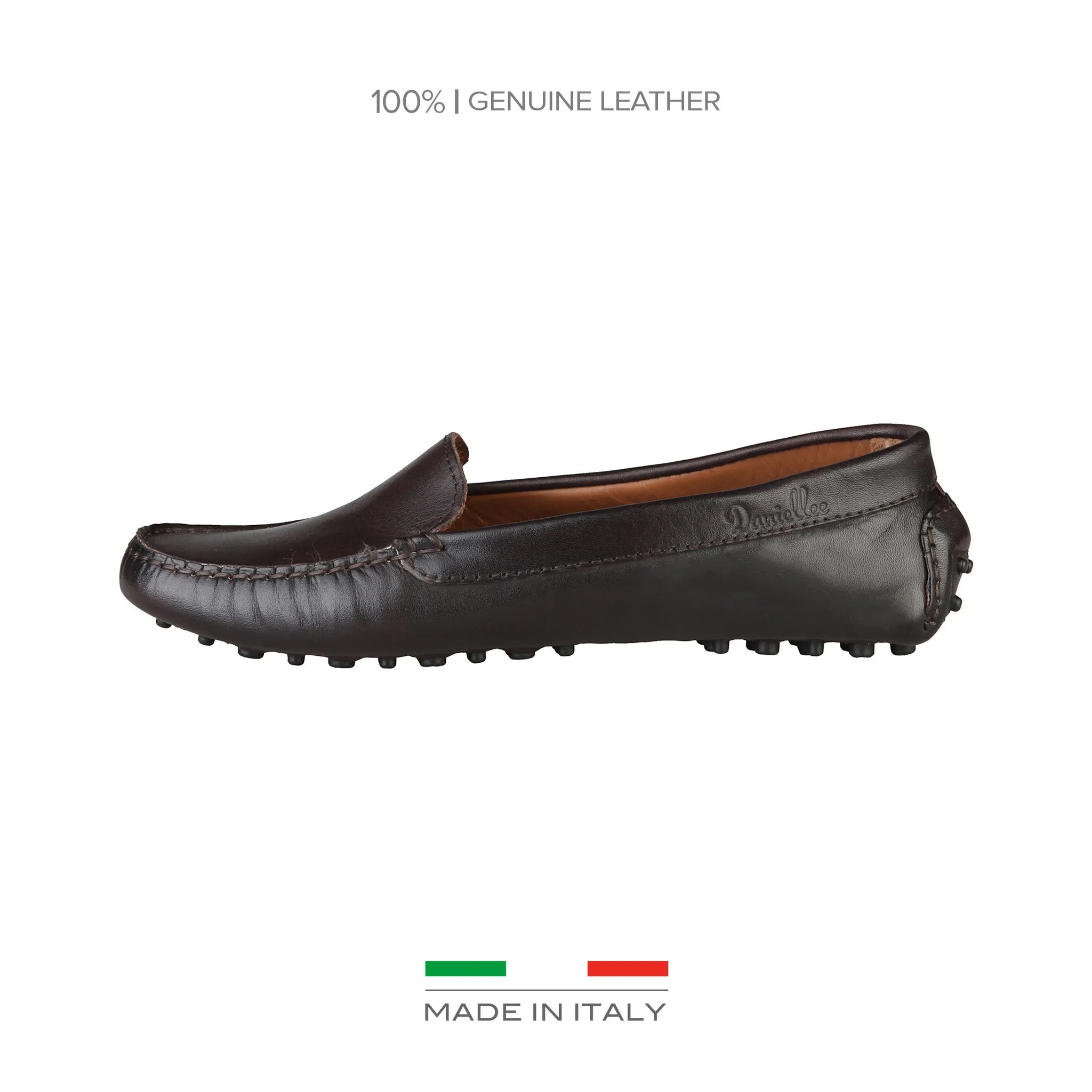 V 1969 Danielle Moccasins - Black