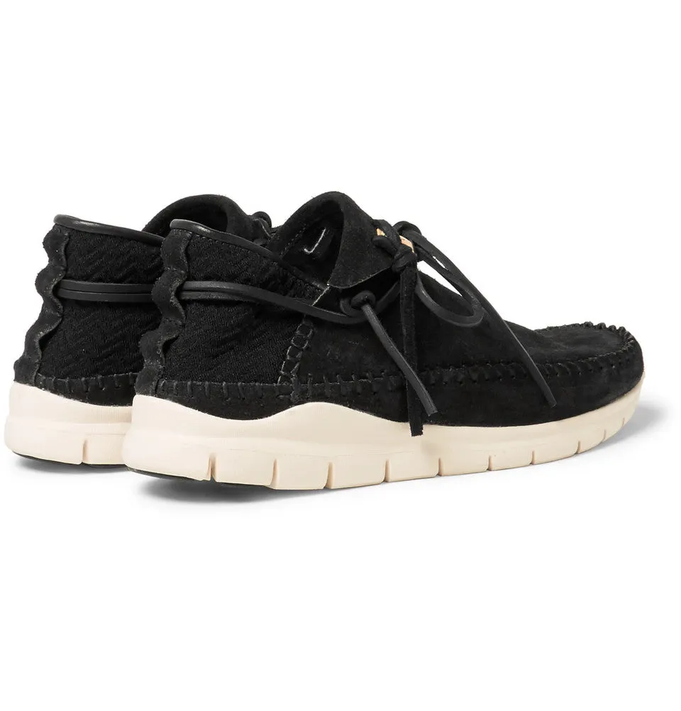 Visvim WMV: UTE Moc Trainer-Folk Suede (black)