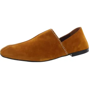 Wales Bonner Mens Babush Collapsible Heel Slippers Leather Loafer Slippers