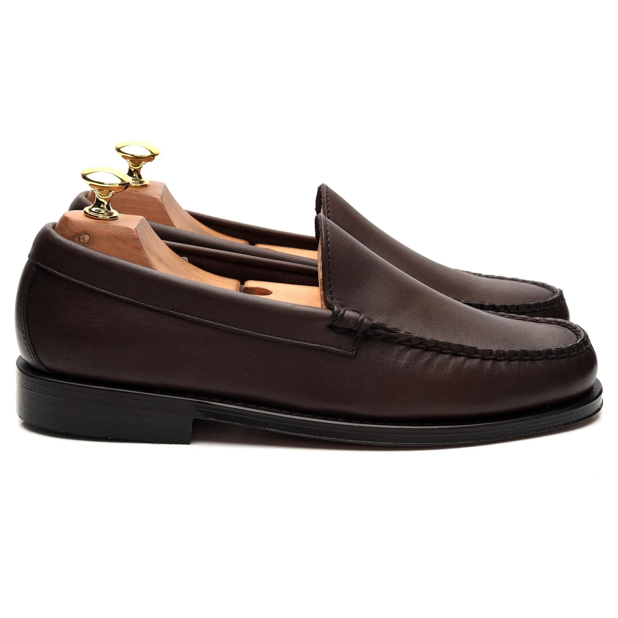 'Weejuns' Dark Brown Leather Loafer UK 6