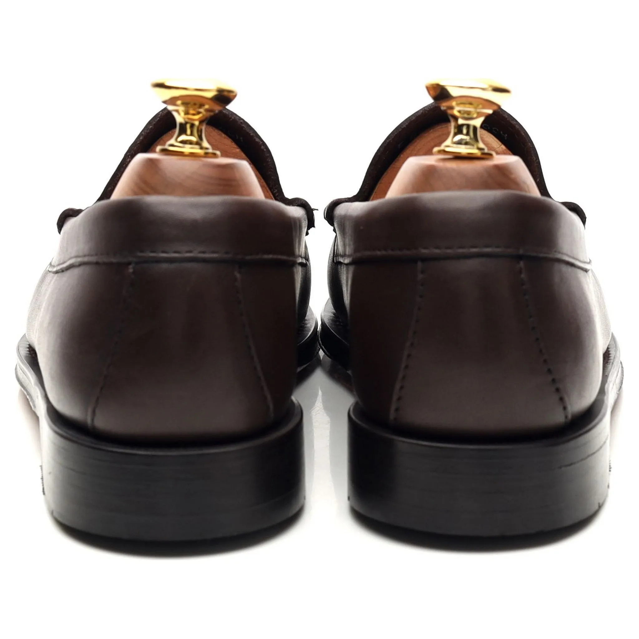 'Weejuns' Dark Brown Leather Loafer UK 6