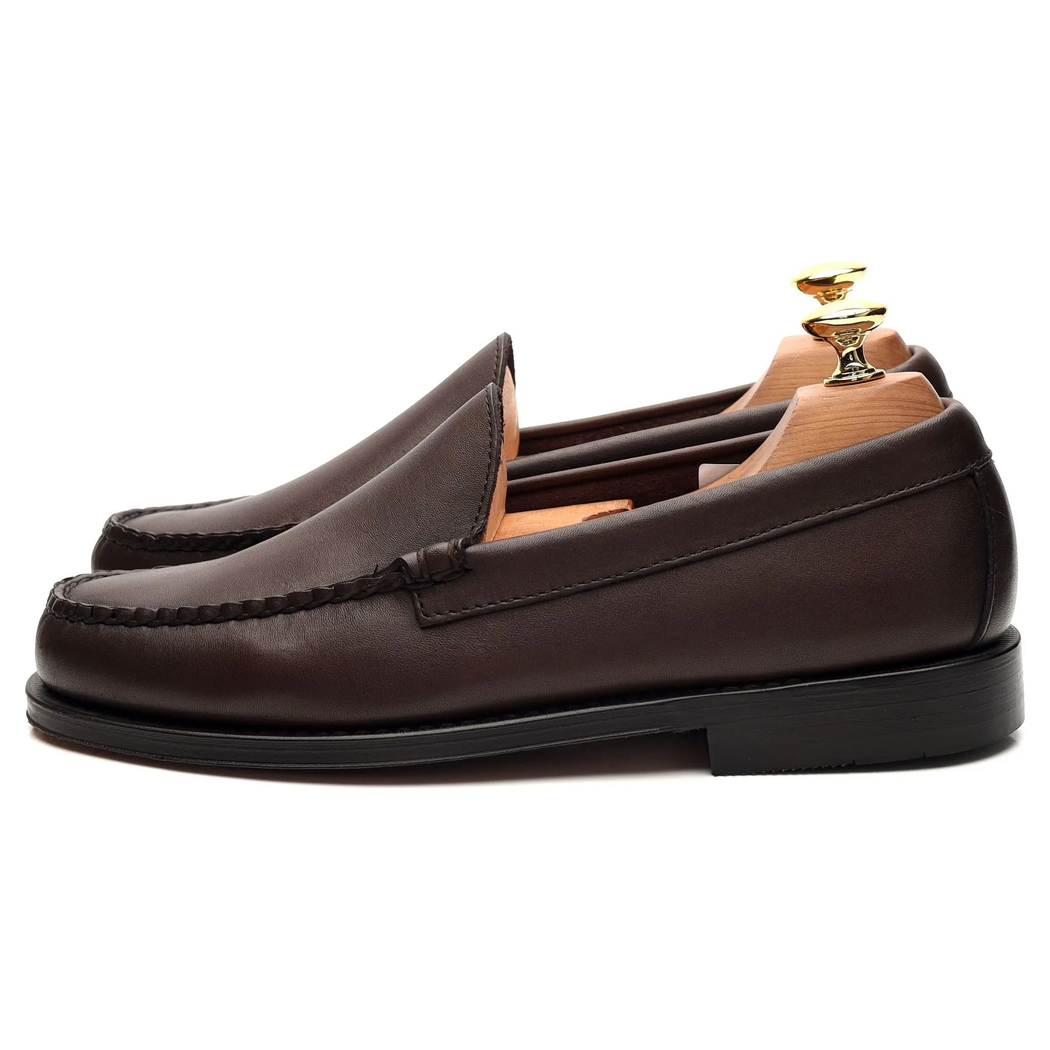 'Weejuns' Dark Brown Leather Loafer UK 6