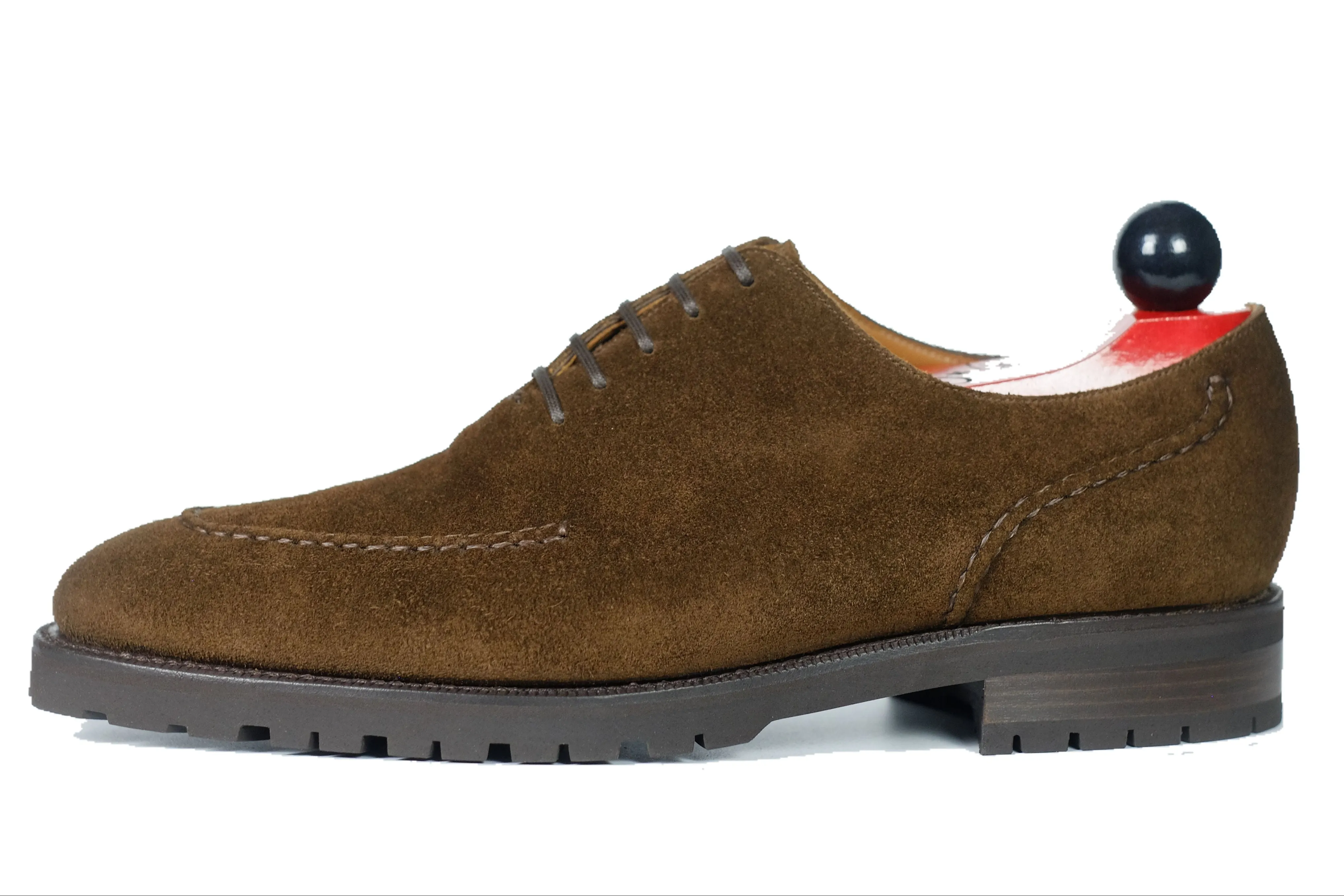 Whittier - Dark Brown Suede