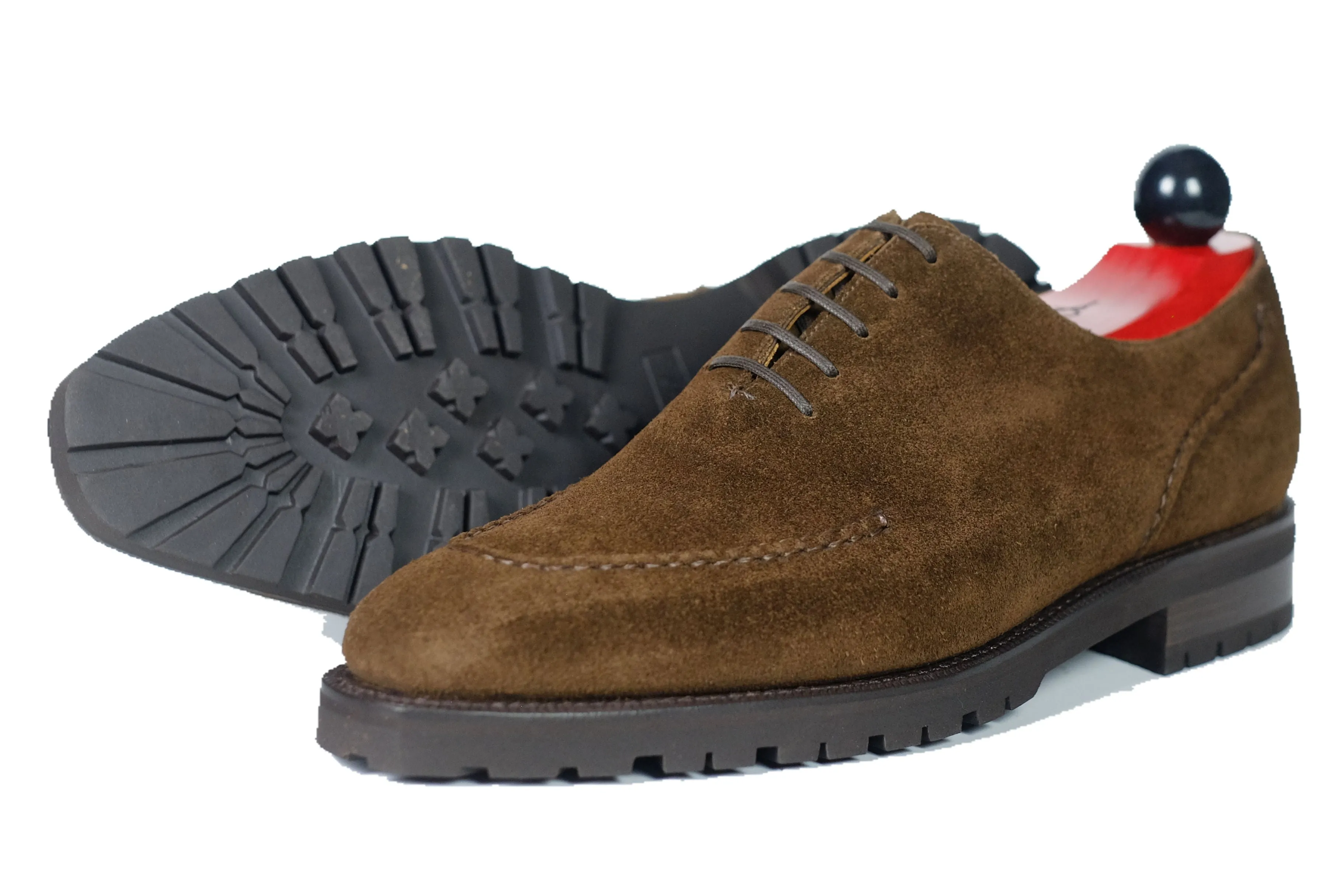 Whittier - Dark Brown Suede