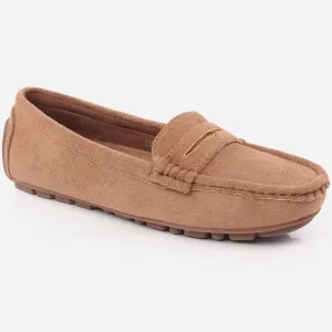 Women "Malin" Slip On Casual Suede Moccasins