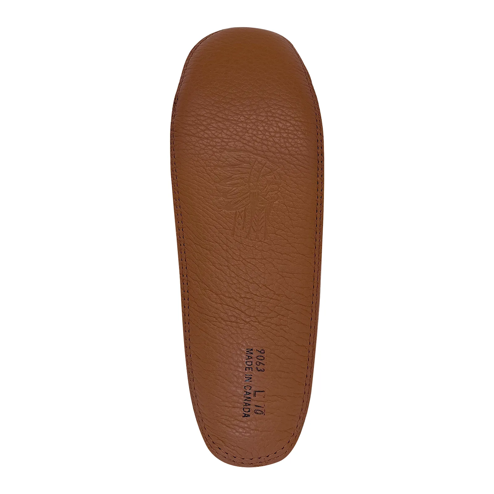 Women's Chestnut Leather Moccasins