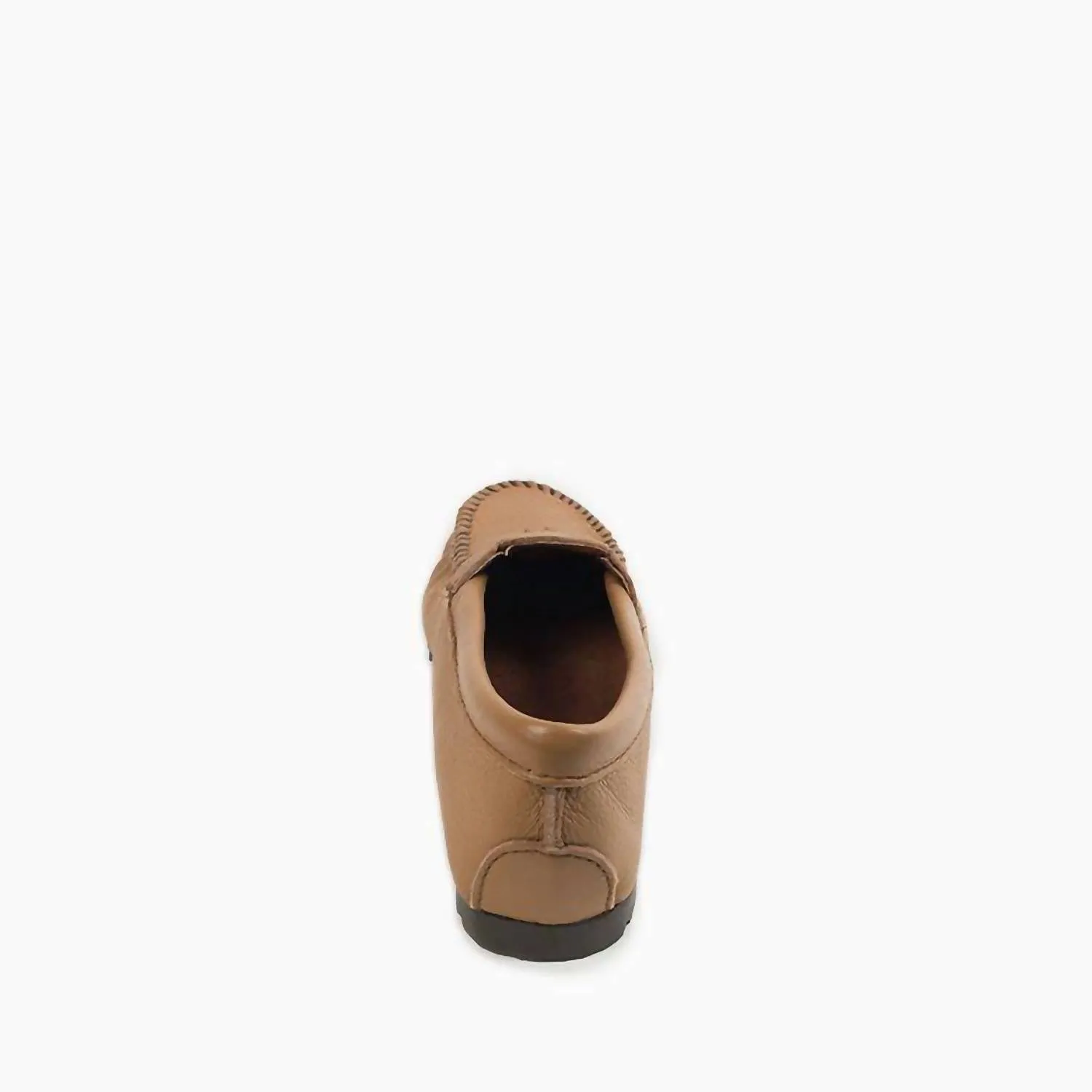 Women’S Deerskin Gore Front Moccasin In Mocha