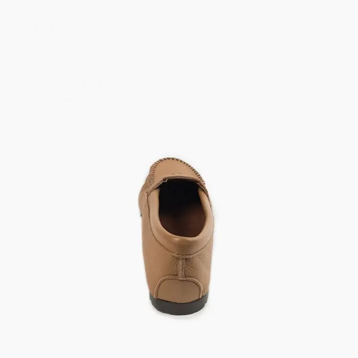 Women's Deerskin Gore Front Moccasin