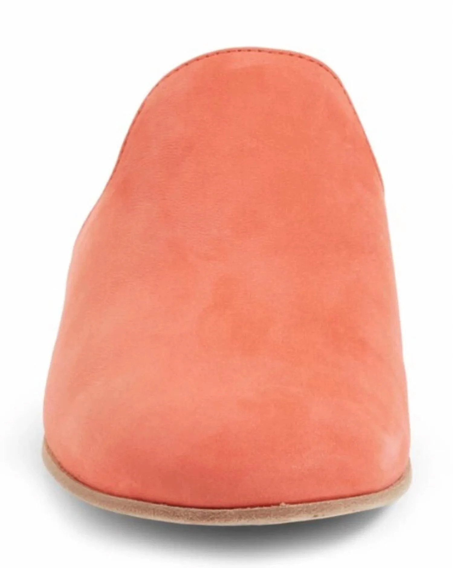 Women's Dion Suede Mule Shoes In Persimmon