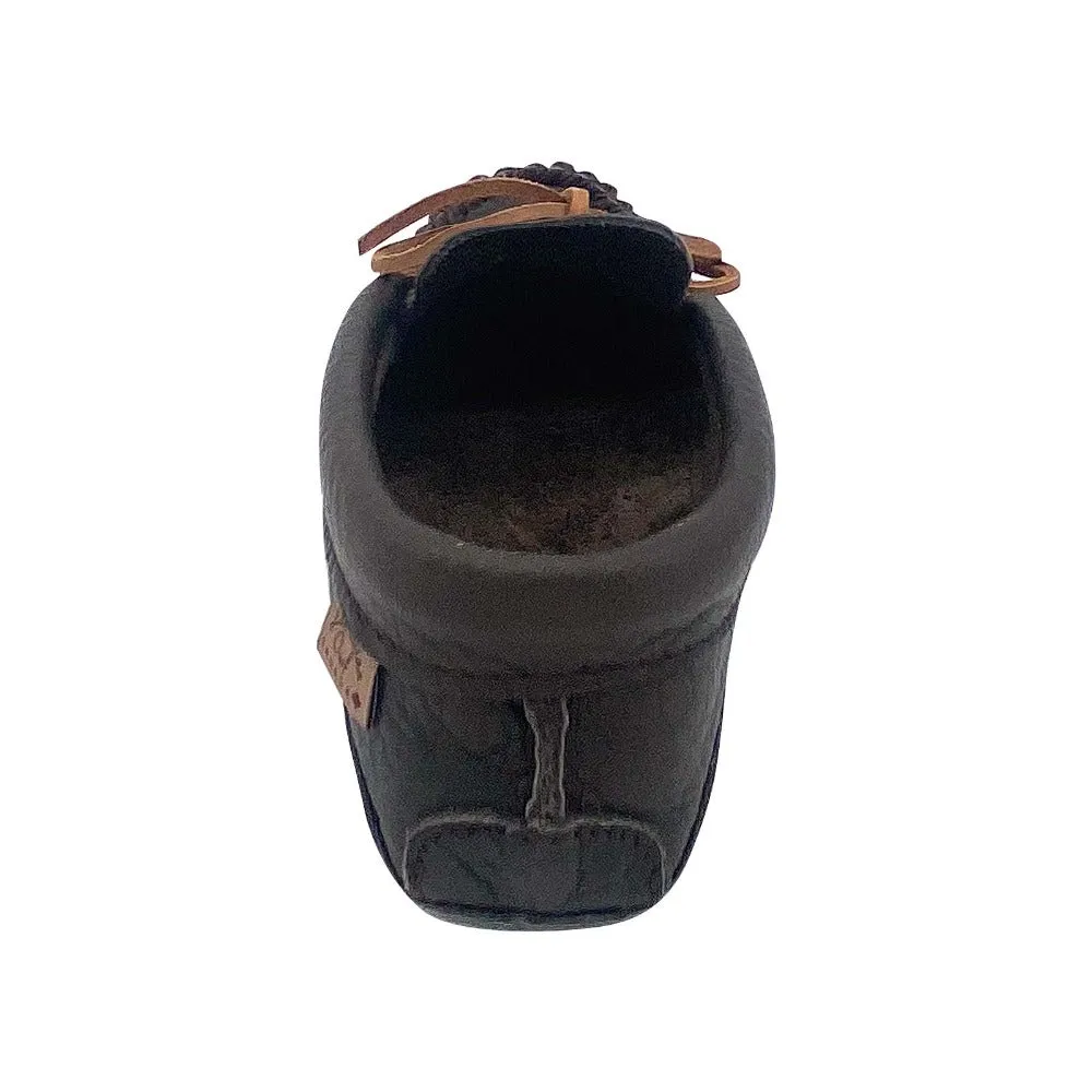 Women's Earthing Moccasins Buffalo Hide