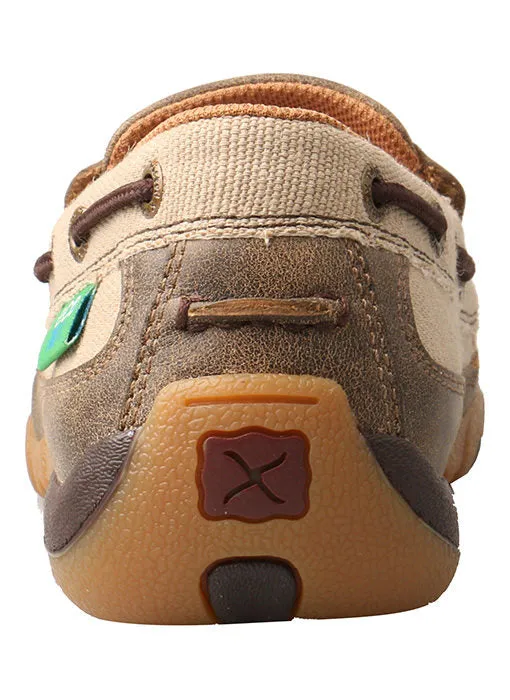 Women’s ECO Slip-On Moccasins Khaki/Multi WDMS013