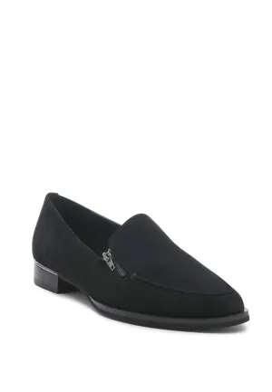 Women's Genuine Suede Slip-On Loafers