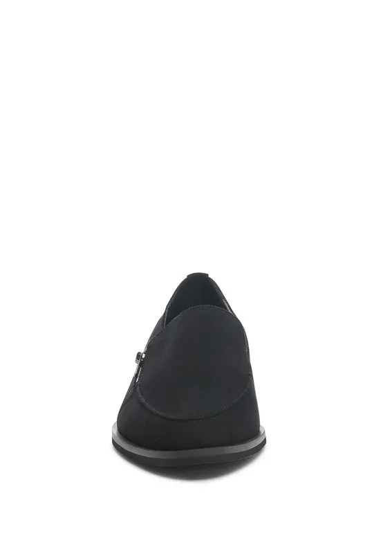 Women's Genuine Suede Slip-On Loafers