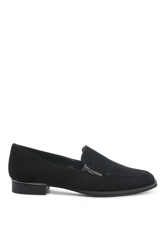 Women's Genuine Suede Slip-On Loafers