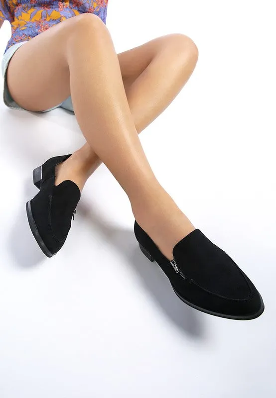Women's Genuine Suede Slip-On Loafers