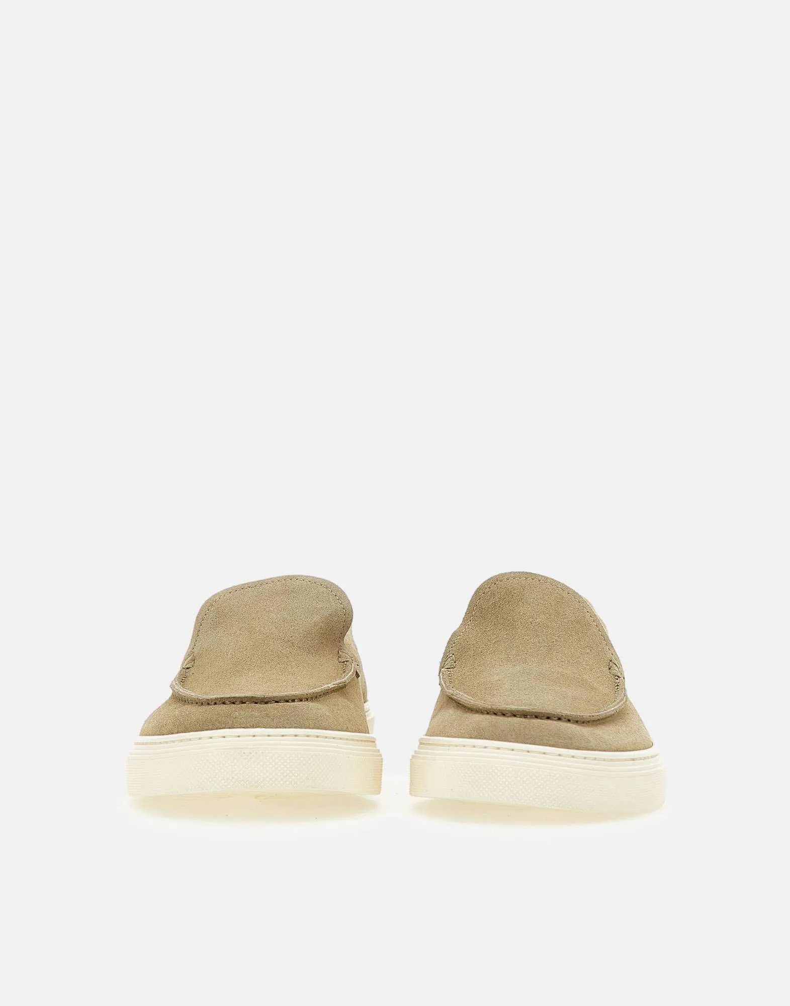 Woolrich Suede Loafers i Beige