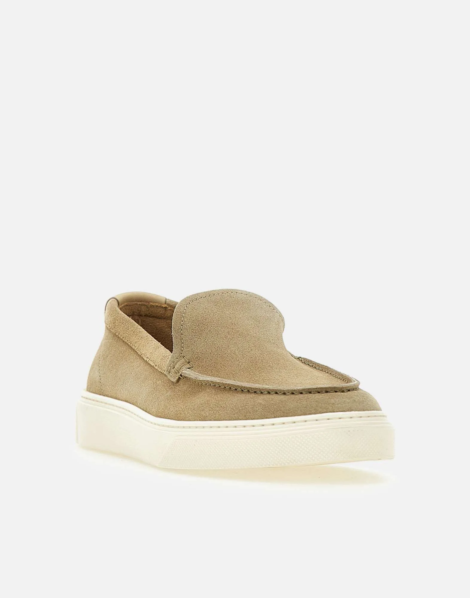 Woolrich Suede Loafers i Beige