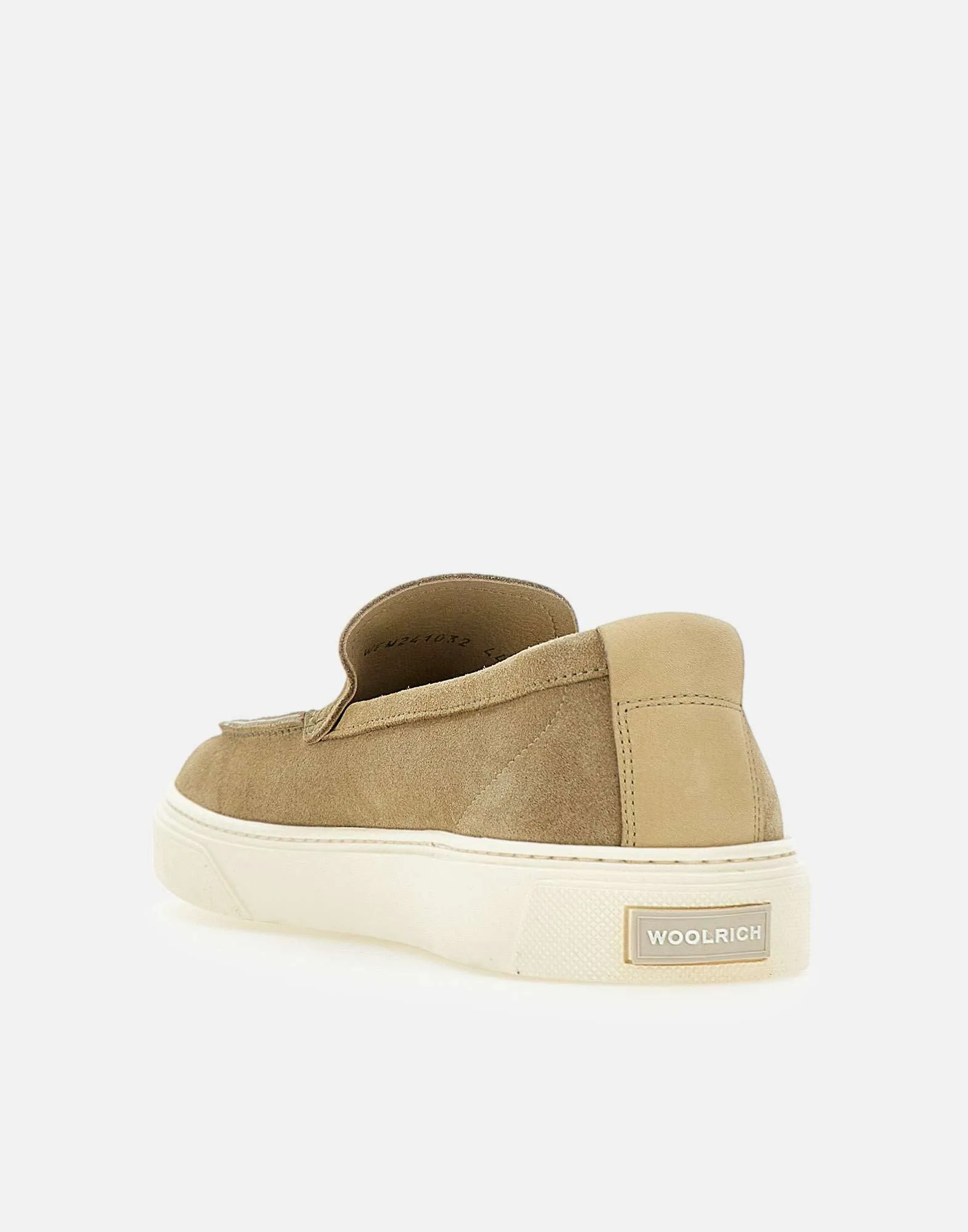 Woolrich Suede Loafers i Beige