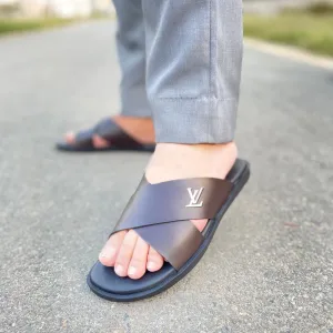 WS Pure Leather Handmade PadaPulse Chappal WS-146 BRN